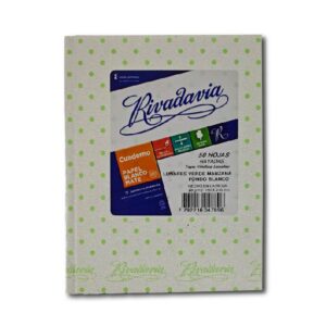 CUADERNO RIVADAVIA LUN.VERDE RAY.50h.