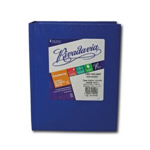 CUADERNO RIVADAVIA T/C AZUL RAY.194h.