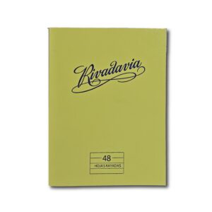 CUADERNO RIVADAVIA T/F RAYADO 48h.