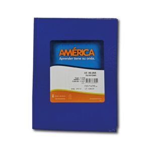 CUADERNO AMERICA T/C RAY.82h.AZUL