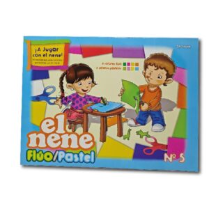 BLOCK EL NENE FLUO/PASTEL N5 24h.