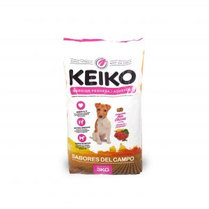 ALIM.P/PERRO KEIKO MORDIDA PEQ./AD.3kg.
