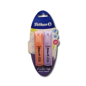 RESALTADOR PELIKAN FLASH PASTEL 2u.