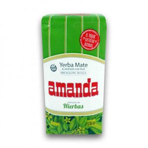 YERBA MATE AMANDA COMPUESTA 500gr.