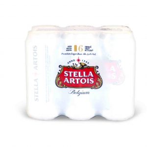 CERVEZA STELLA  ARTOIS PACK 6x473cc.