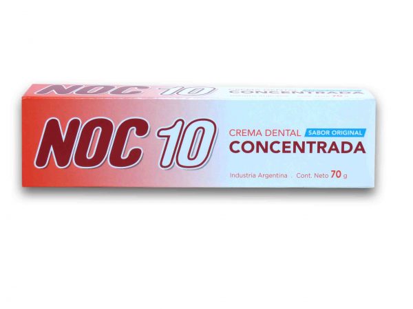 CREMA DENTAL NOC 10 CONCENTRADA 70gr.