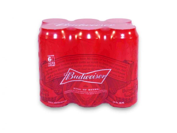 CERVEZA BUDWEISER PACK 6x473cc.