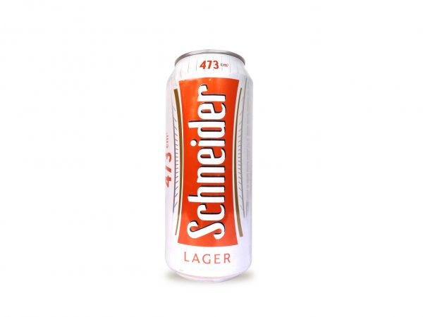 CERVEZA SCHNEIDER LATA  473cc.