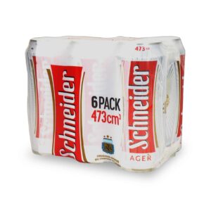 CERVEZA SCHNEIDER PACK 6x473cc.