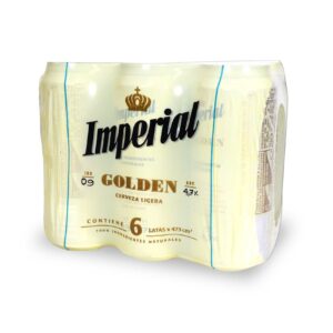 CERVEZA IMPERIAL GOLDEN  PACK 6x473cc.