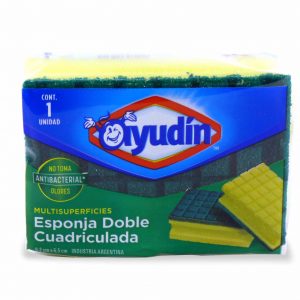 ESPONJA AYUDIN DOB/CUADRICULADA 1un