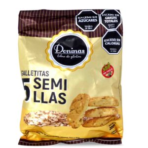 GALLETITAS DONINAS 5 SEMILLAS 200gr.