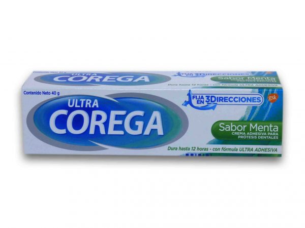 ULTRA COREGA MENTA CREMA ADHES.40 gr.