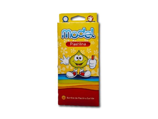 PLASTILINA MODEL SURTIDAS 10un.(827502)