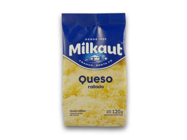 QUESO RALLADO MILKAUT 120gr.
