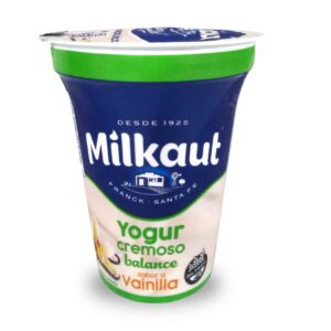YOGUR MILKAUT CREM.LIGHT VAINILLA 190gr.