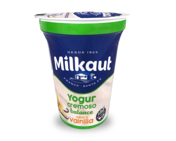YOGUR MILKAUT CREM.LIGHT VAINILLA 190gr.