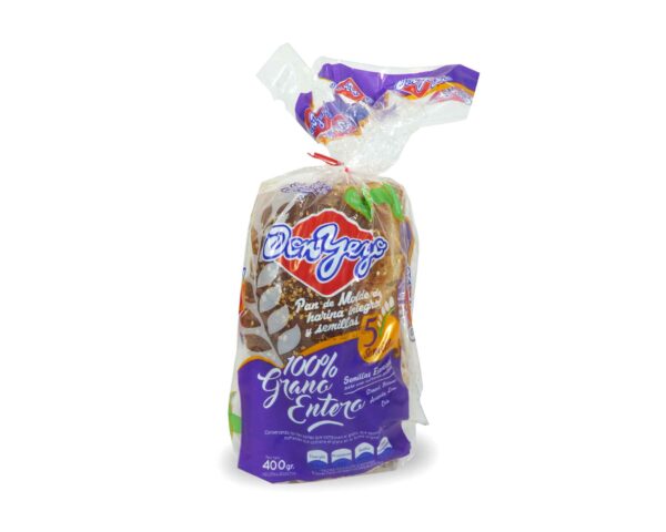 PAN DON YEYO INTEGRAL C/SEMILLAS 400gr.