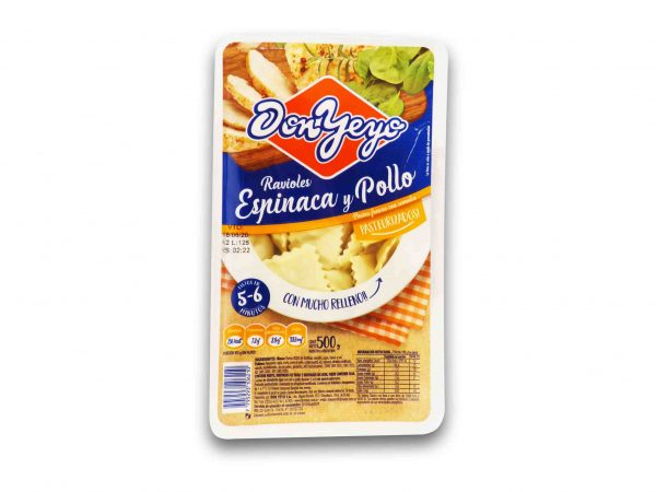 RAVIOLES DON YEYO ESP./POLLO 500gr.