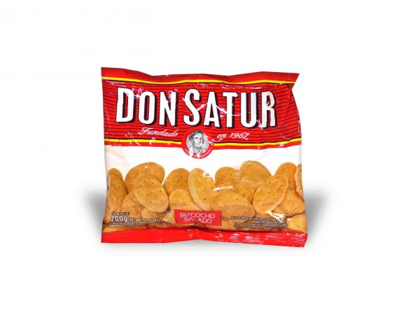 BIZCOCHOS DON SATUR SALADOS 200gr.
