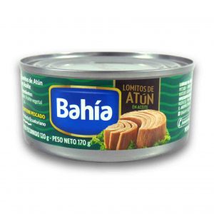 LOMITOS ATUN BAHIA ACEITE/AGUA 170gr.
