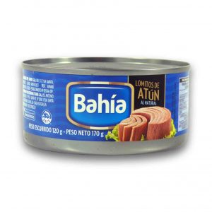 LOMITOS ATUN BAHIA AL NATURAL 170gr.