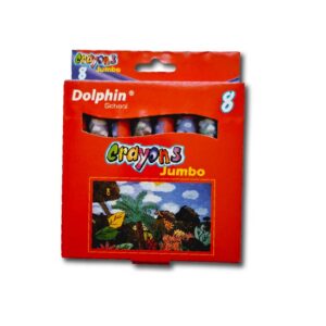 CRAYONES DOLPHIN JUMBO X 8 (227)