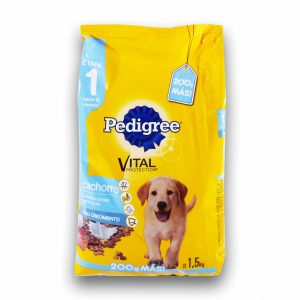 ALIMENTO PEDIGREE CACHORRO SANO 1.5kg.