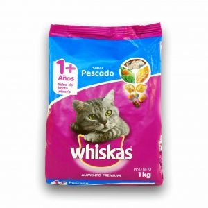 ALIMENTO GATO WHISKAS PESCADO 1kg.