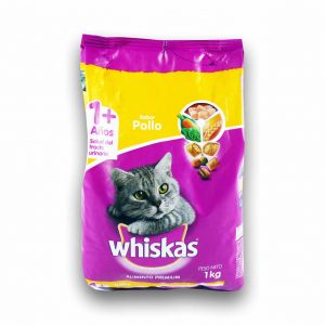 ALIMENTO GATO WHISKAS POLLO 1kg.