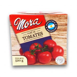 PURE DE TOMATES MORA T/B 520gr.