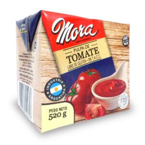 PULPA DE TOMATE MORA T/B 520 gr.