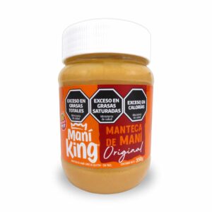 MANTECA DE MANI KING ORIGINAL FCO.350gr.