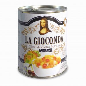 COCTEL LA GIOCONDA 4 FRUTAS 820gr.