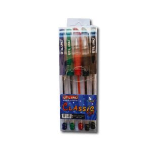 BOLIGRAFO UTIL UNO GEL CLASSIC 5u.