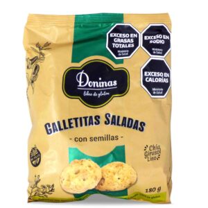 GALLETITAS DONINAS CHIA/GIR/LINO 180gr.