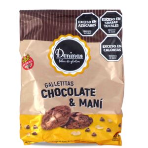 GALLETITAS DONINAS CHOC.Y MANI 200gr.