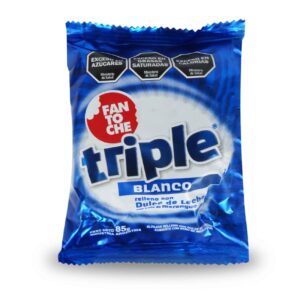 ALFAJOR FANTOCHE TRIPLE BLANCO 85gr.
