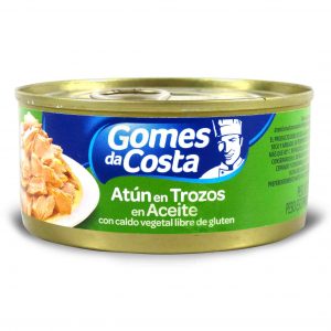 ATUN GOMES TROZOS EN ACEITE 170gr.