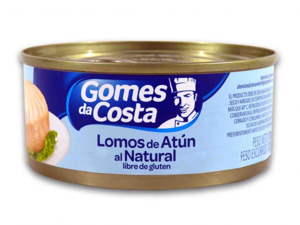 LOMOS DE ATUN GOMES NATURAL 170gr.