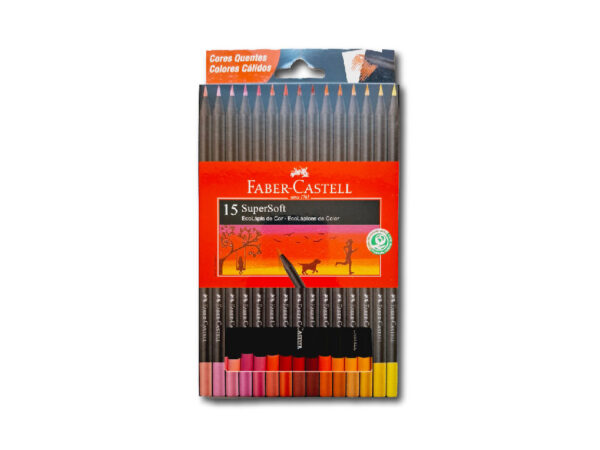 ECOLAPIZ FABER SUPERSOFT COL.CALID.X 15