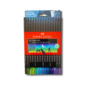 ECOLAPIZ FABER SUPERSOFT COL.FRIOS X 15