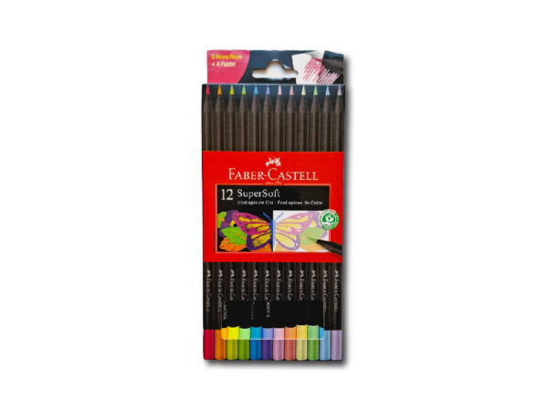 ECOLAPICES SUPERSOFT 6 NEON+6 PASTEL