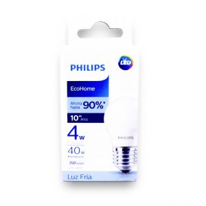 LAMPARA PHILIPS ECOHO.4W E27/6500K.FRI.